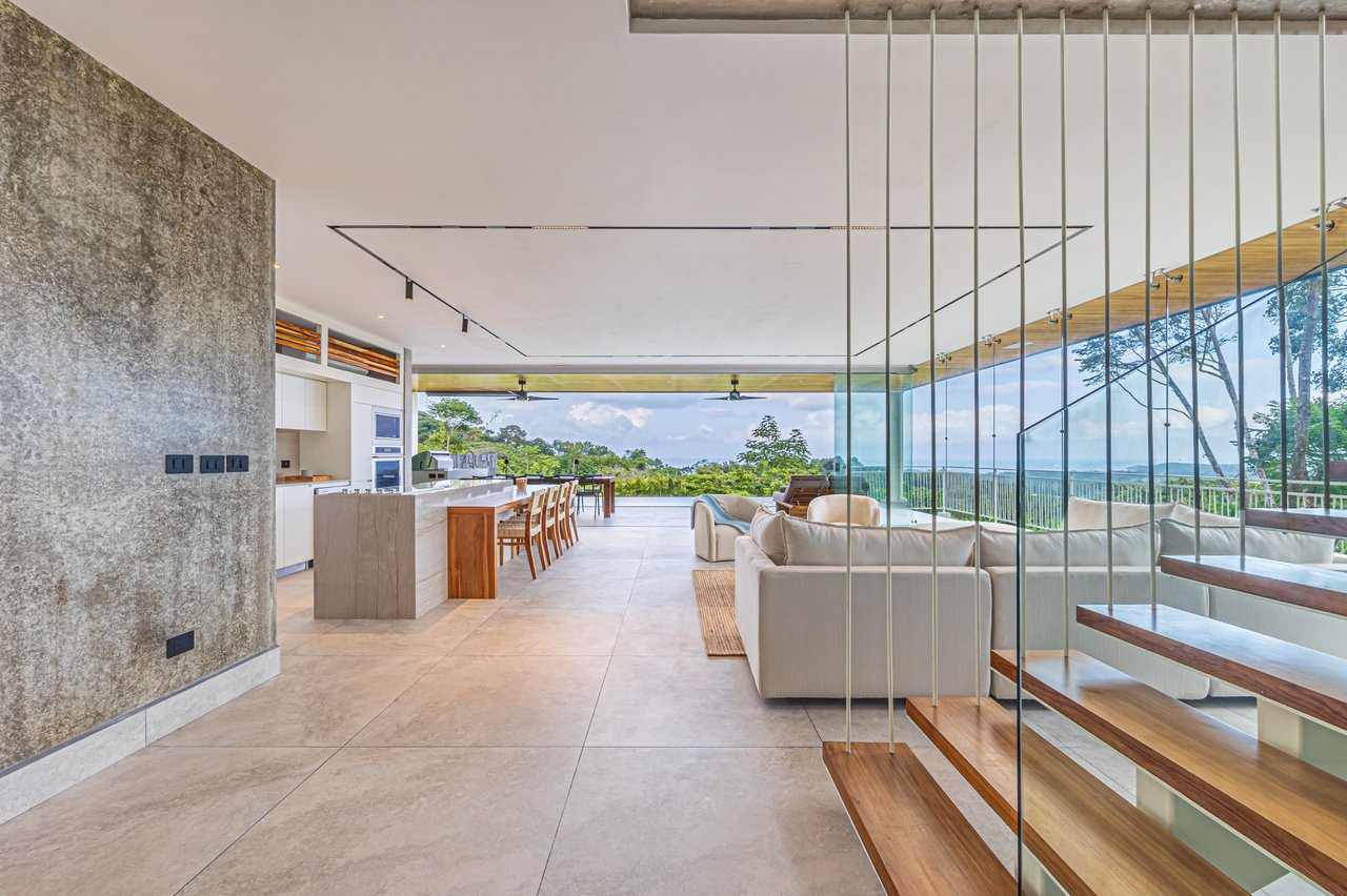 New contemporary tropical villa boasts with a movie theater and views of the iconic whale’s tail