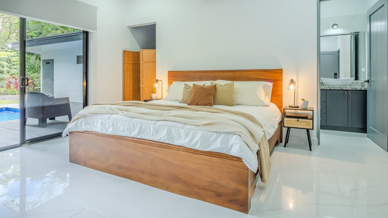 Modern 3-Bed Jungle Home with River and Pool in Cinco Ventanas Ojochal