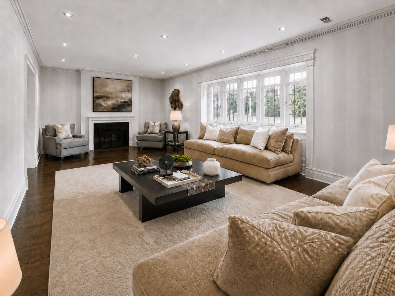 SOLD: Distinguished Centre-Hall Home