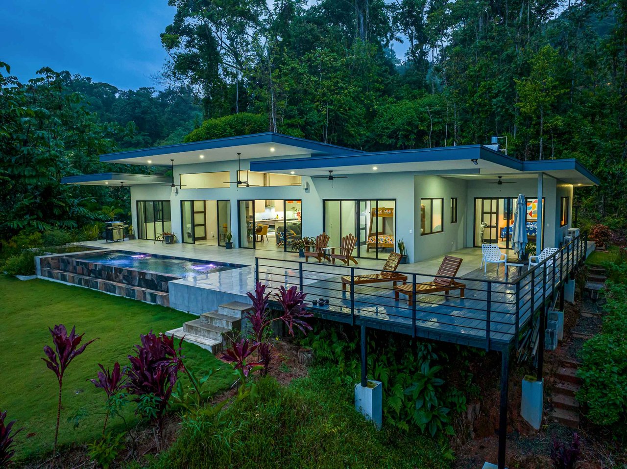 Prime Portalon Location with Coastal and Ocean Views Casa Los Delfines One Level Private and Modern Home