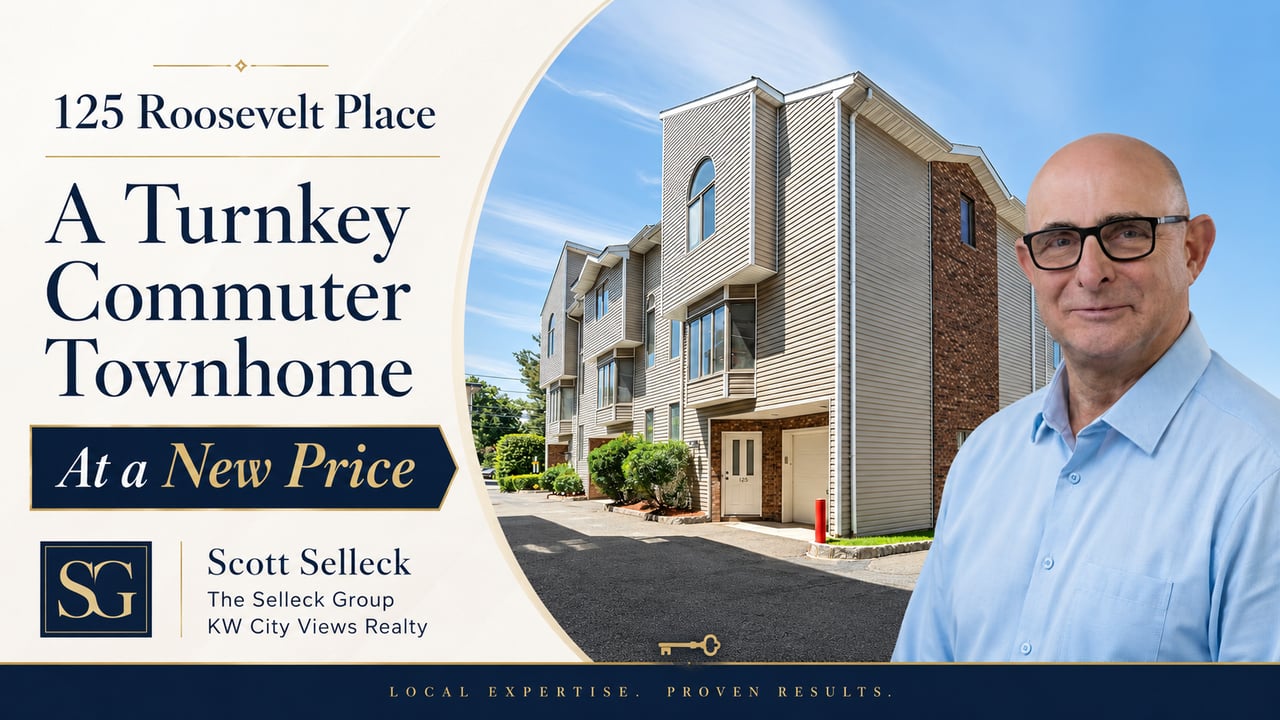 125 Roosevelt Place: A Turnkey Commuter Townhome at a New Price