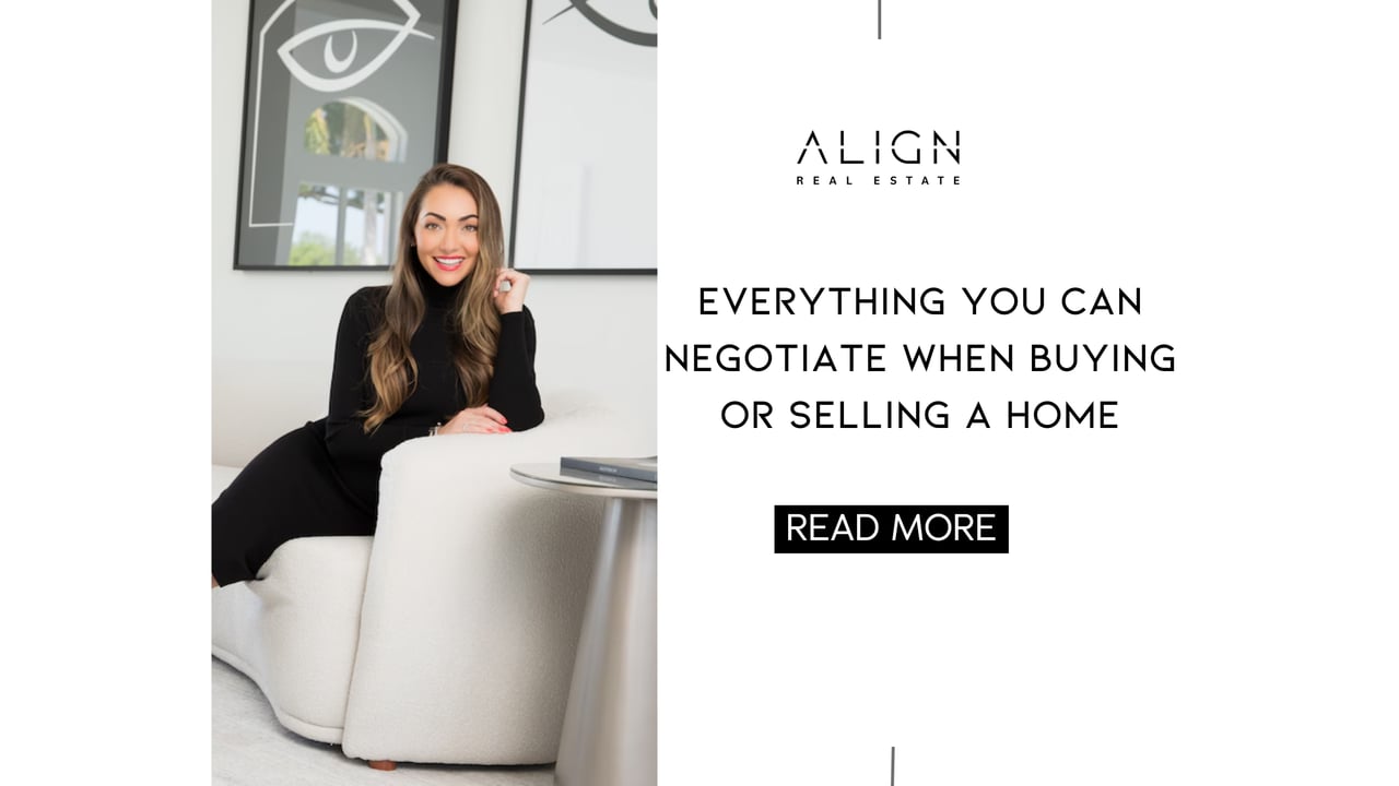 Tiffany Pantozzi of ALIGN Real Estate guiding Florida buyers and sellers through key home sale negotiations, including price, repairs, and closing costs.