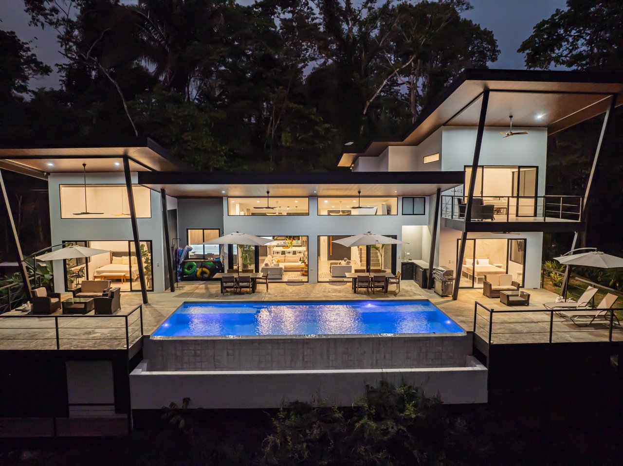 Luxury Ocean View Home in Paradise Breezes – A Private Retreat Near Dominical