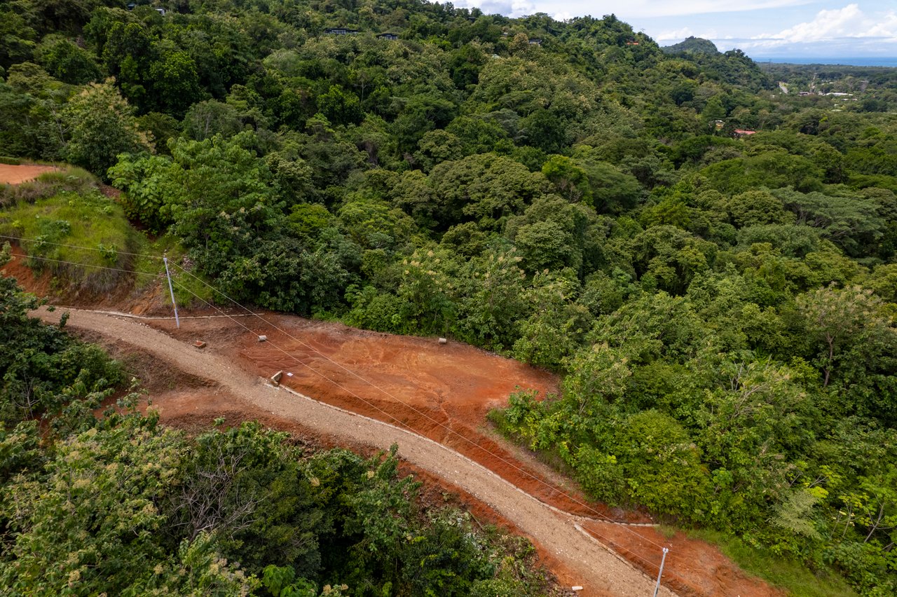¡New Gated Development in Matapalo - Ocean View and Flat Land, ready to build!