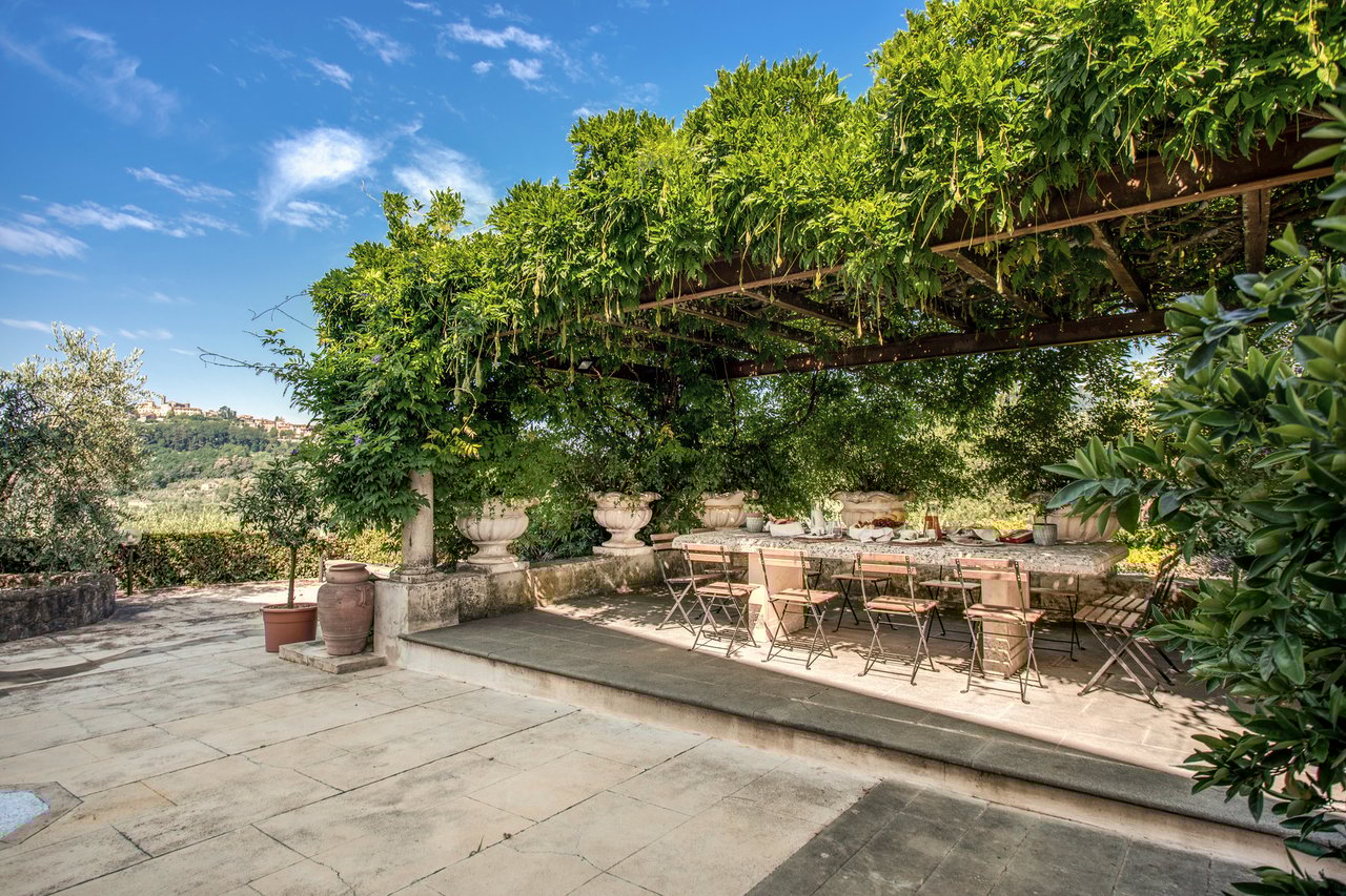 Map of Family Rental Retreat in Tuscany