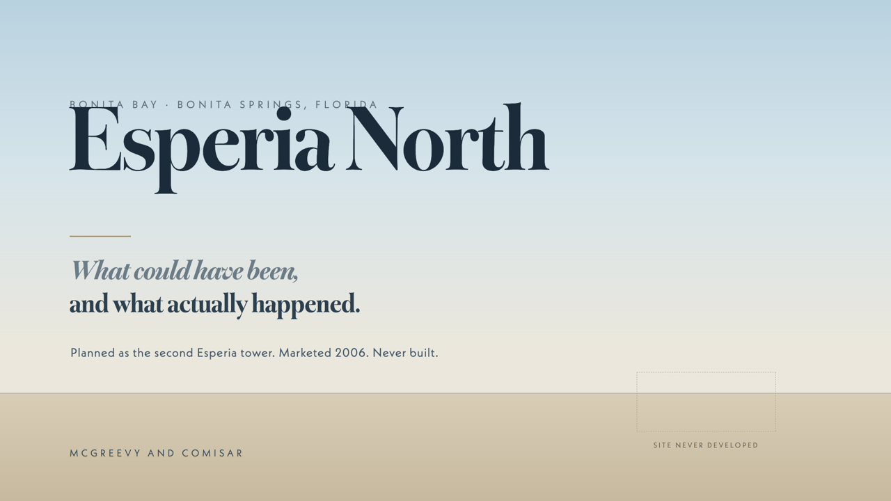 Bonita Bay - Esperia North