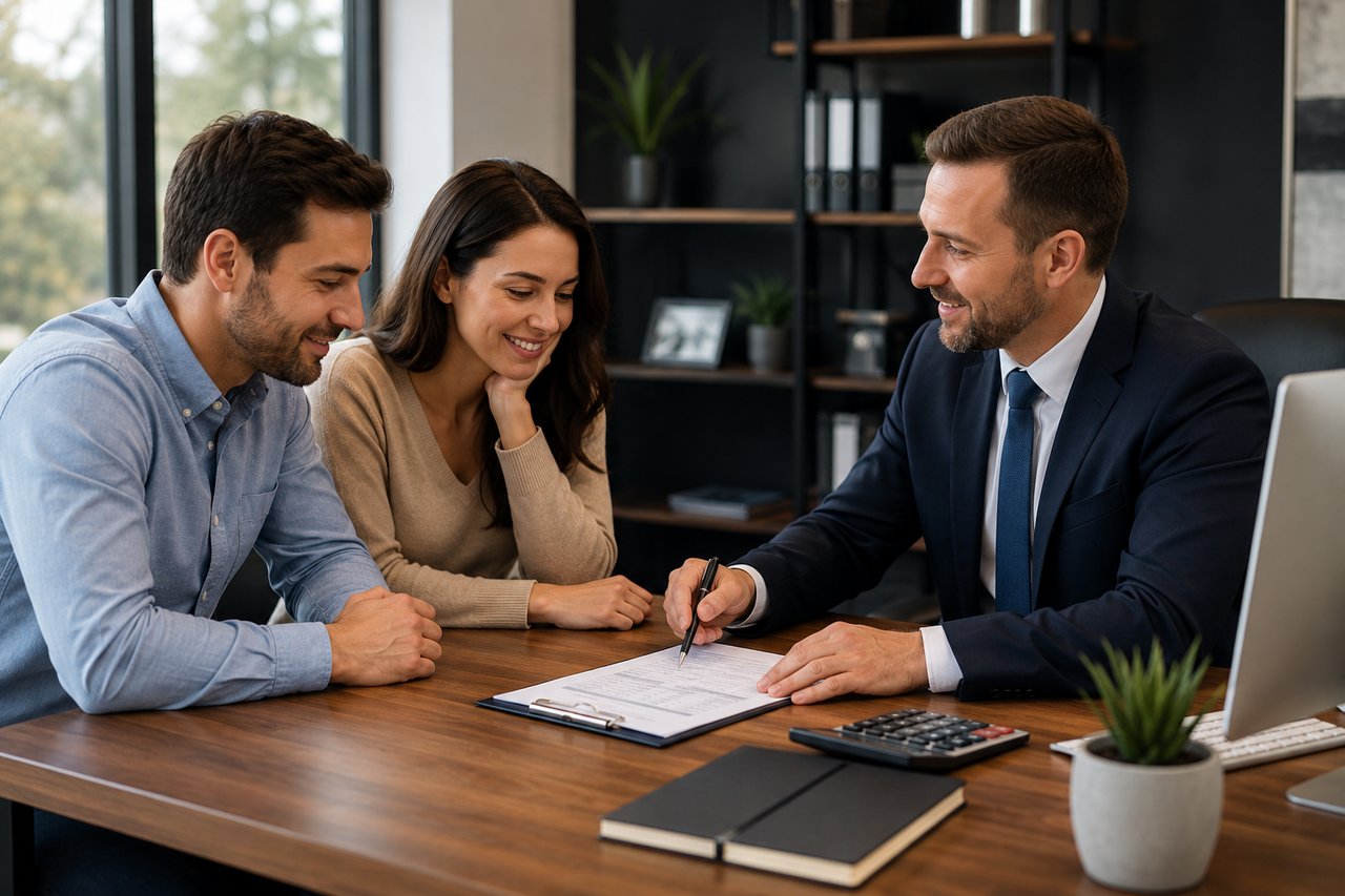 Homebuyer navigating the mortgage loan approval process on the Central Coast