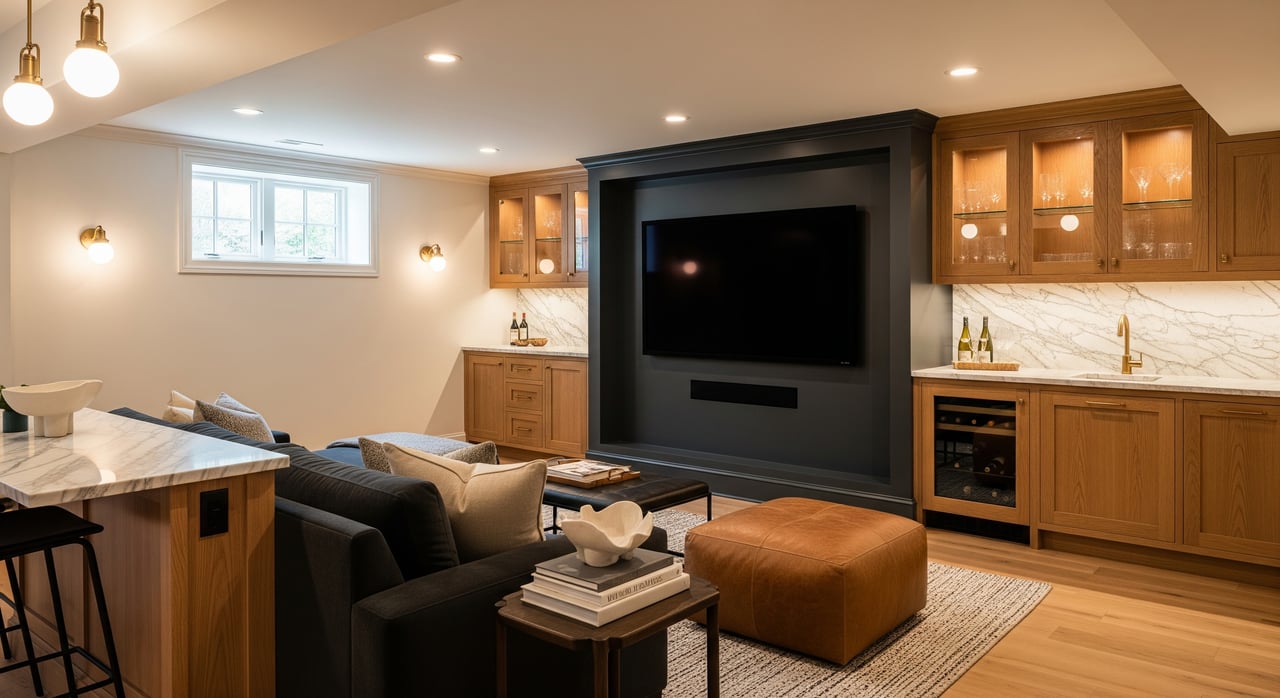 Finished Basements: What Bel Air Buyers Value