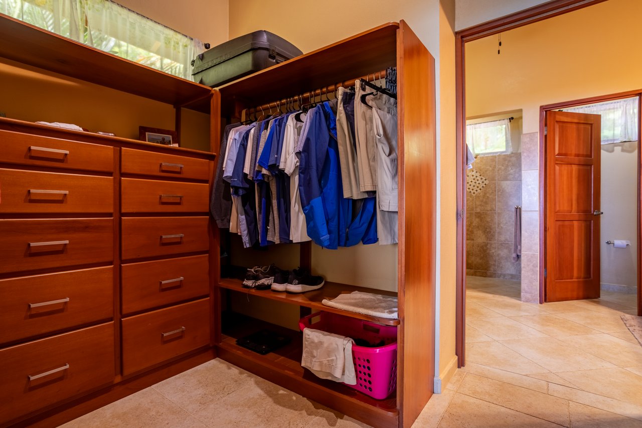 Private Luxury Villa with Whale Tail Ocean View Close to Downtown Uvita