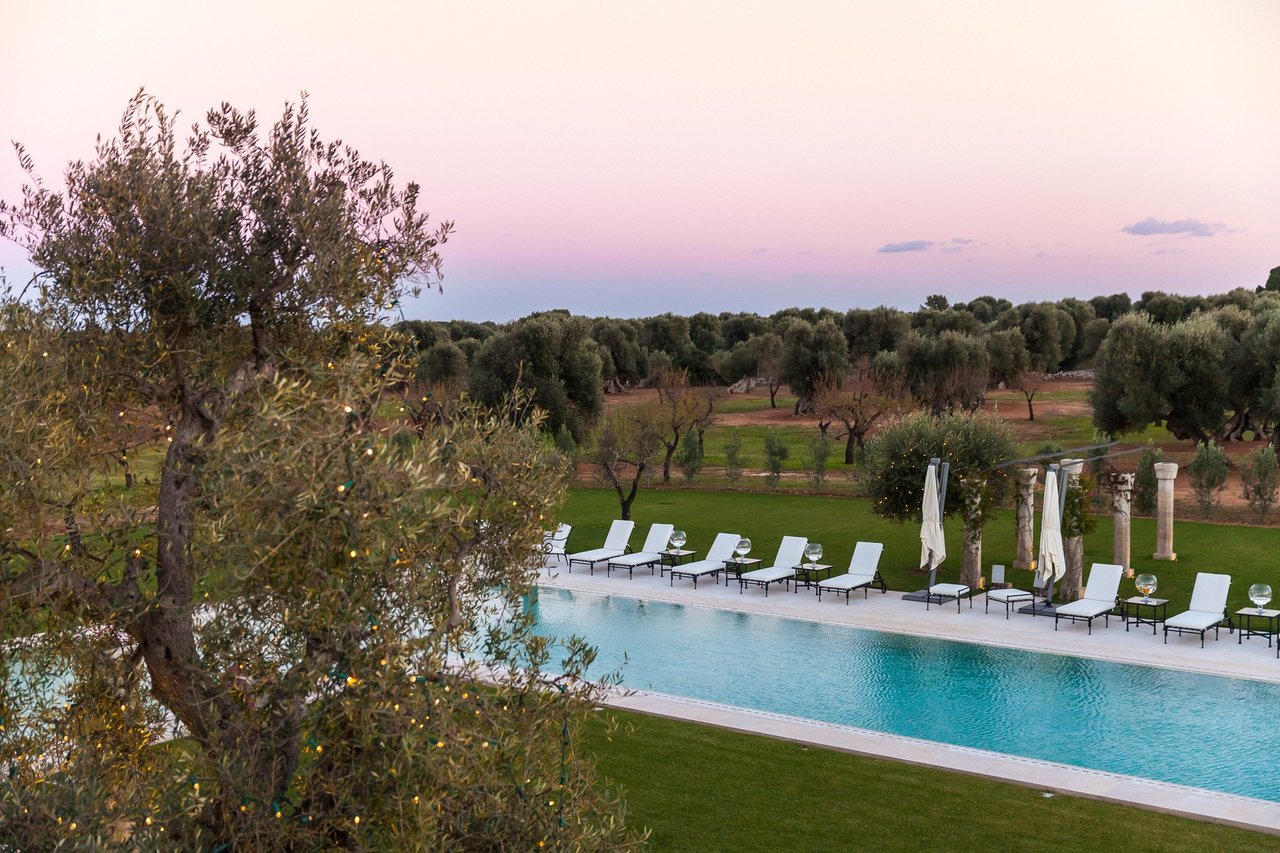 Intimate Villa Surrounded by Olive Trees Near the Town of Fasano