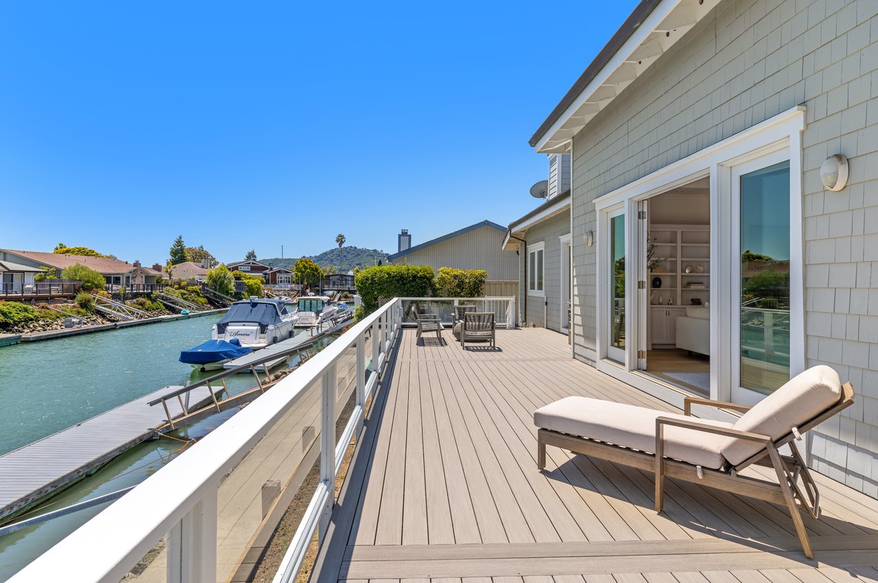 Updated Single-Level Waterfront Retreat