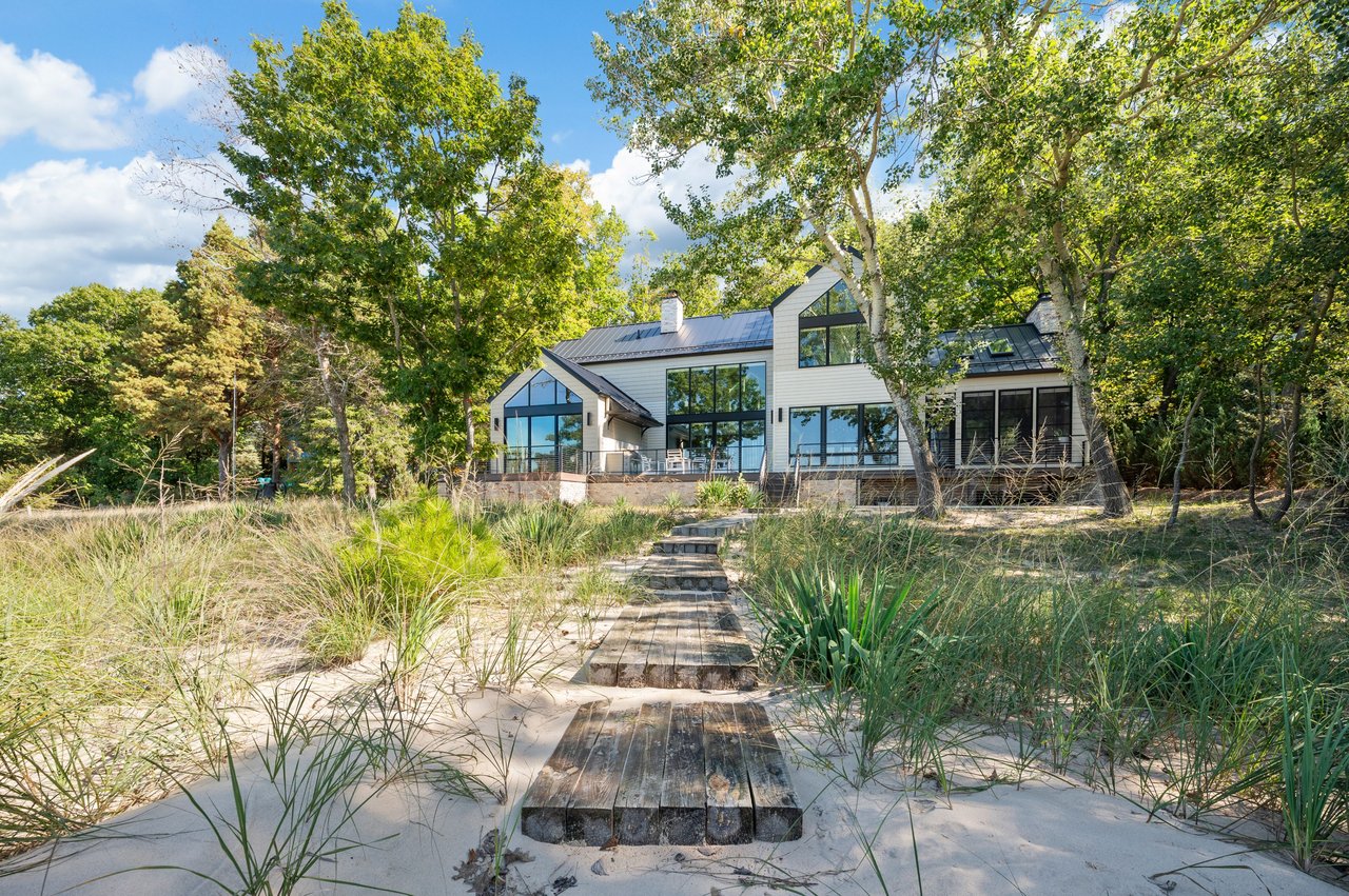 Rear Exterior from Lake