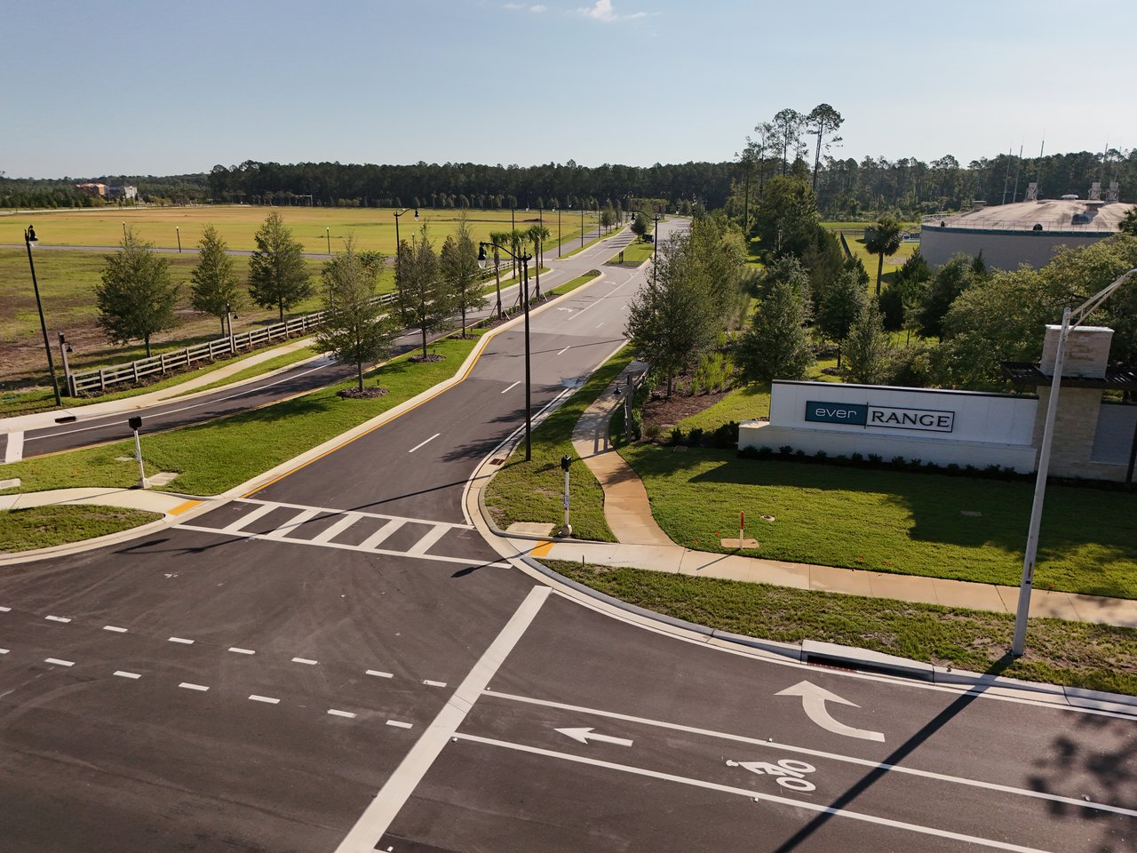 EverRange Community Entrance and Scenic Boulevard