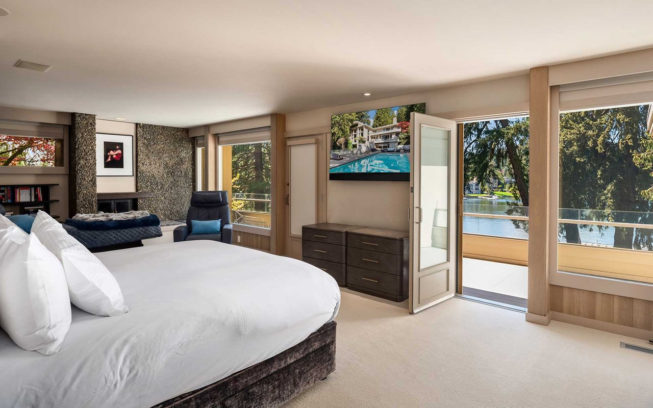 Gated Hunts Point Waterfront Contemporary with a Stunning Olson Kundig Refresh