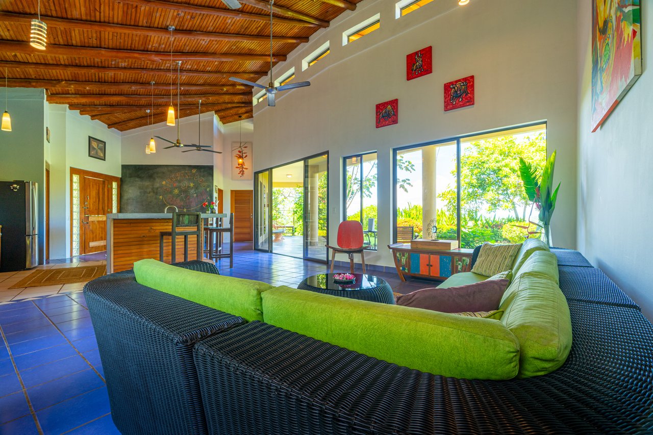 Casa Única - Ocean View Oasis with Commercial Potential in the Heart of Uvita