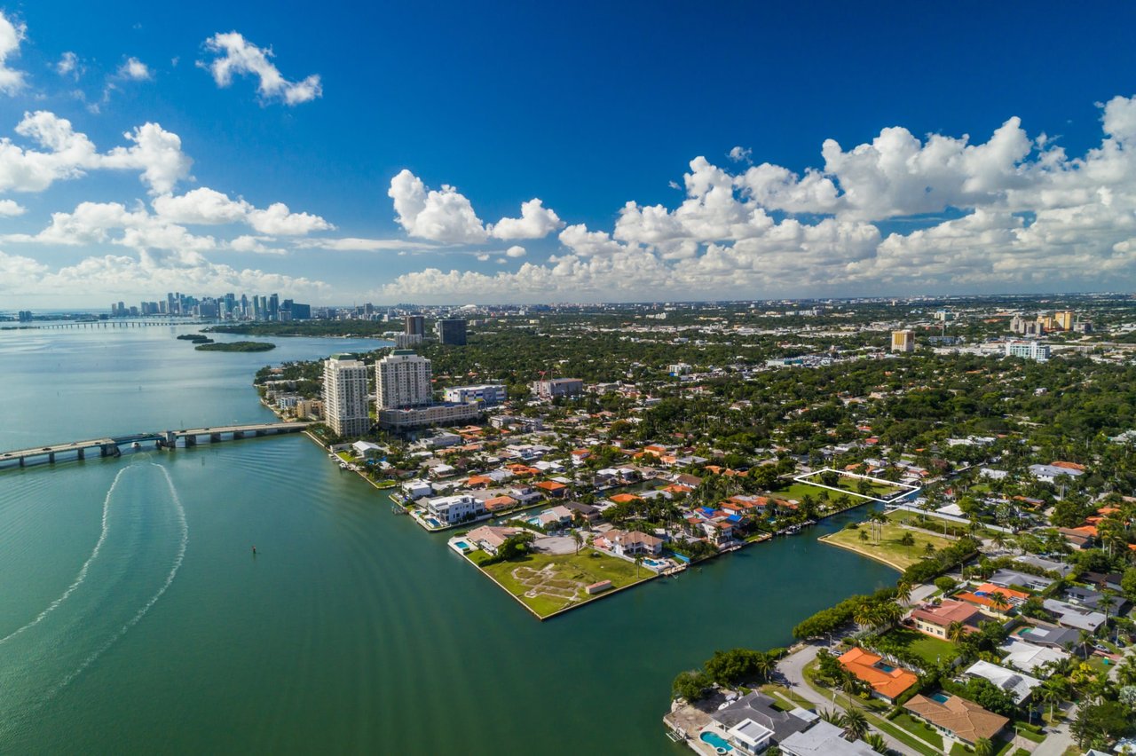 Miami Shores Adjacent Waterfront Lot Hits Market