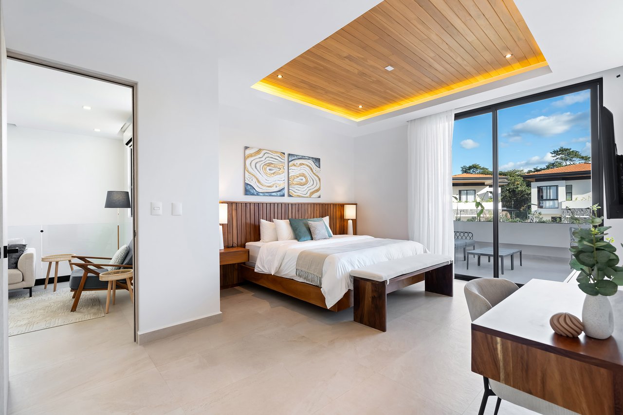 Villa Tropical Dawn | 4-Bedroom Modern Oasis in Bosques de Pinilla with Forest Views & Resort-Style Amenities