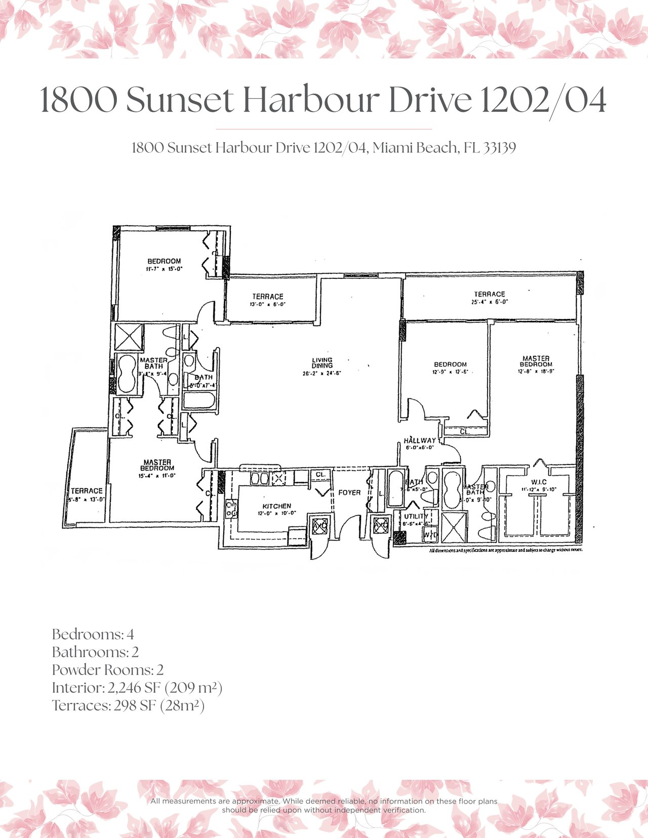 1800 Sunset Harbour 1202/04