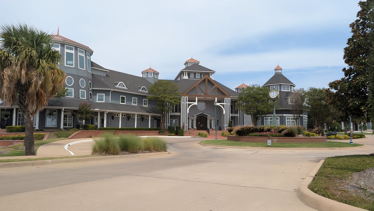 Main Club House in the master-planned community of Savannah which can be used by all residents of Savannah