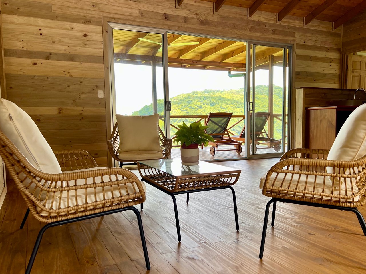 Eco-Luxury Home and Cabins with Waterfall, Ocean Views, and Organic Farming Potential
