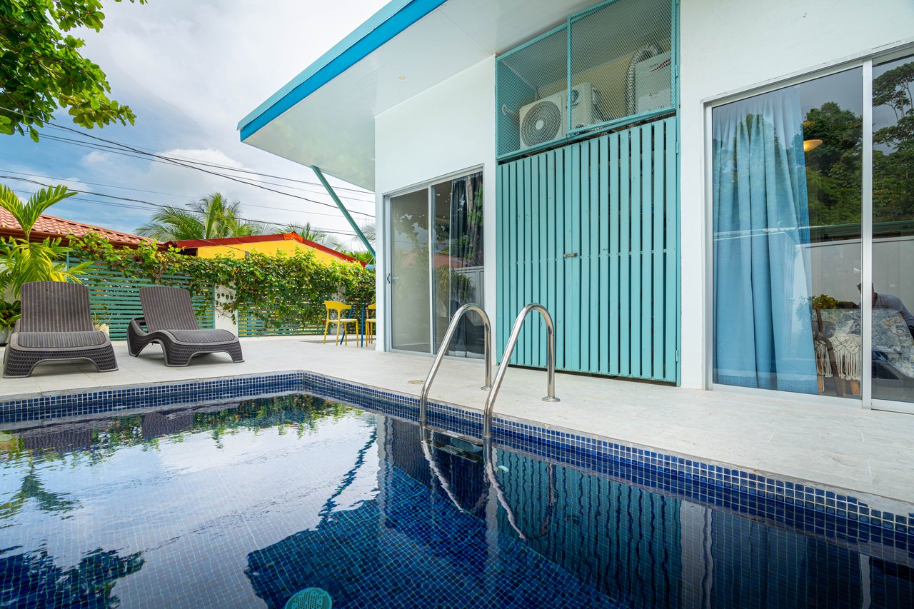 3 Bed Main Home with Two Rental Villas, Walk to Beach in Uvita! Fantastic Location!
