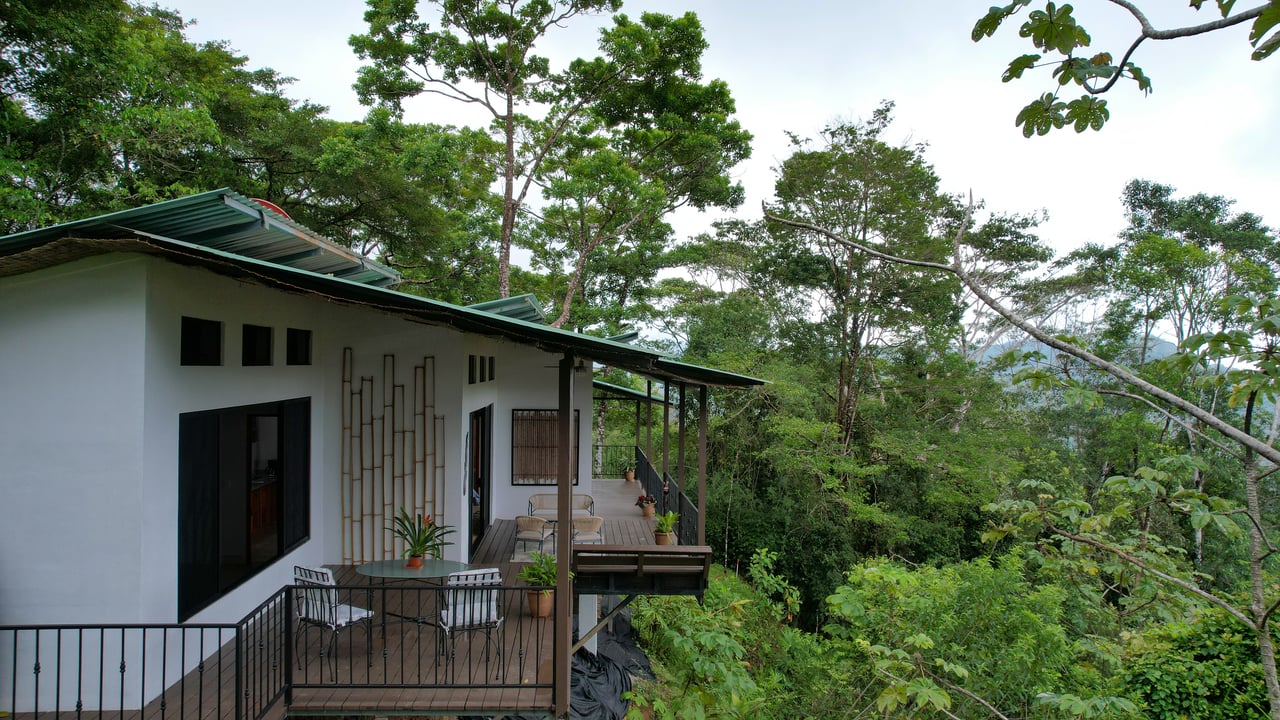 Jungle Canopy Retreat with Ocean, Cano Island & Mountain Views Near Dominical