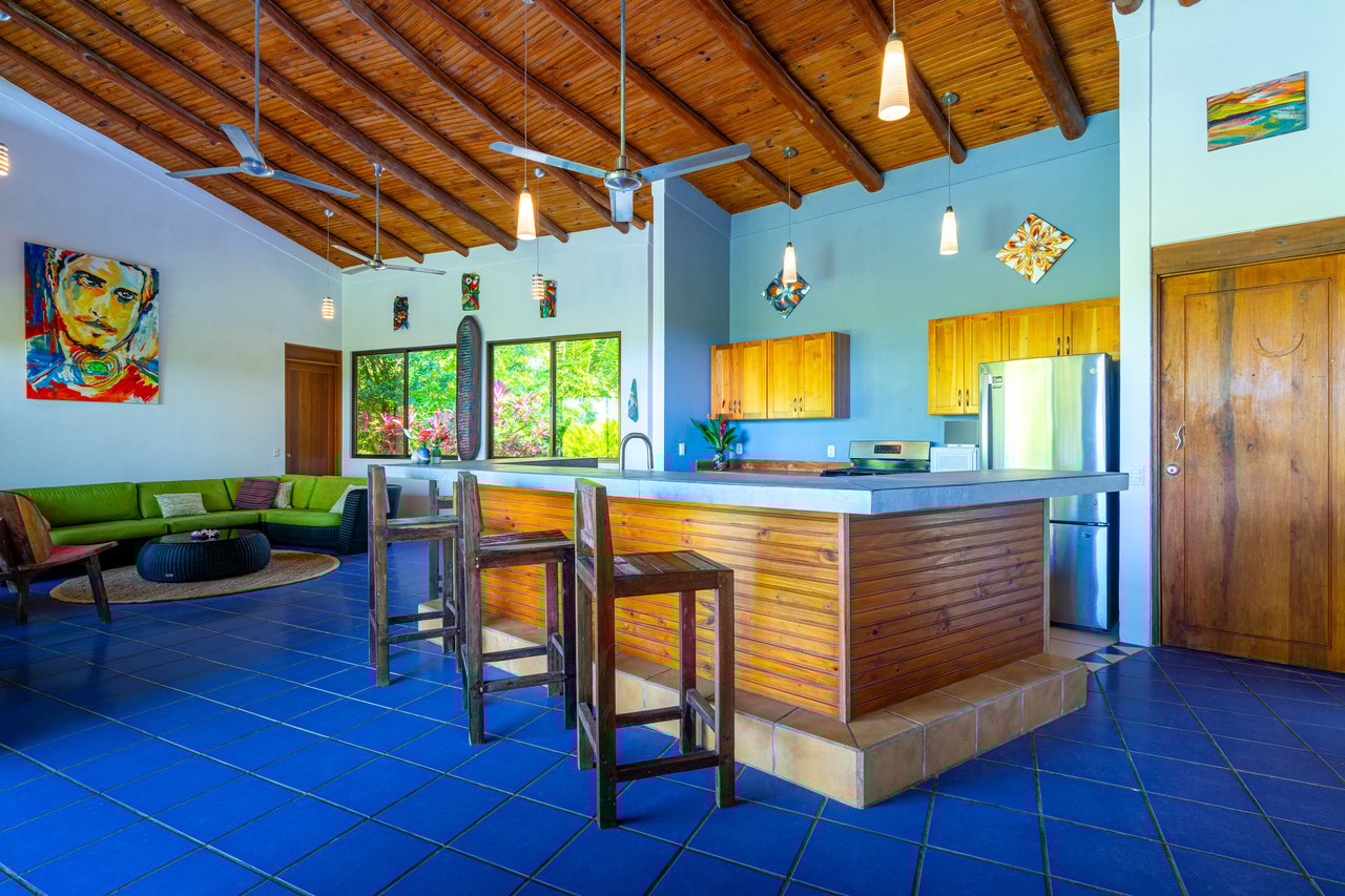 Casa Única - Ocean View Oasis with Commercial Potential in the Heart of Uvita