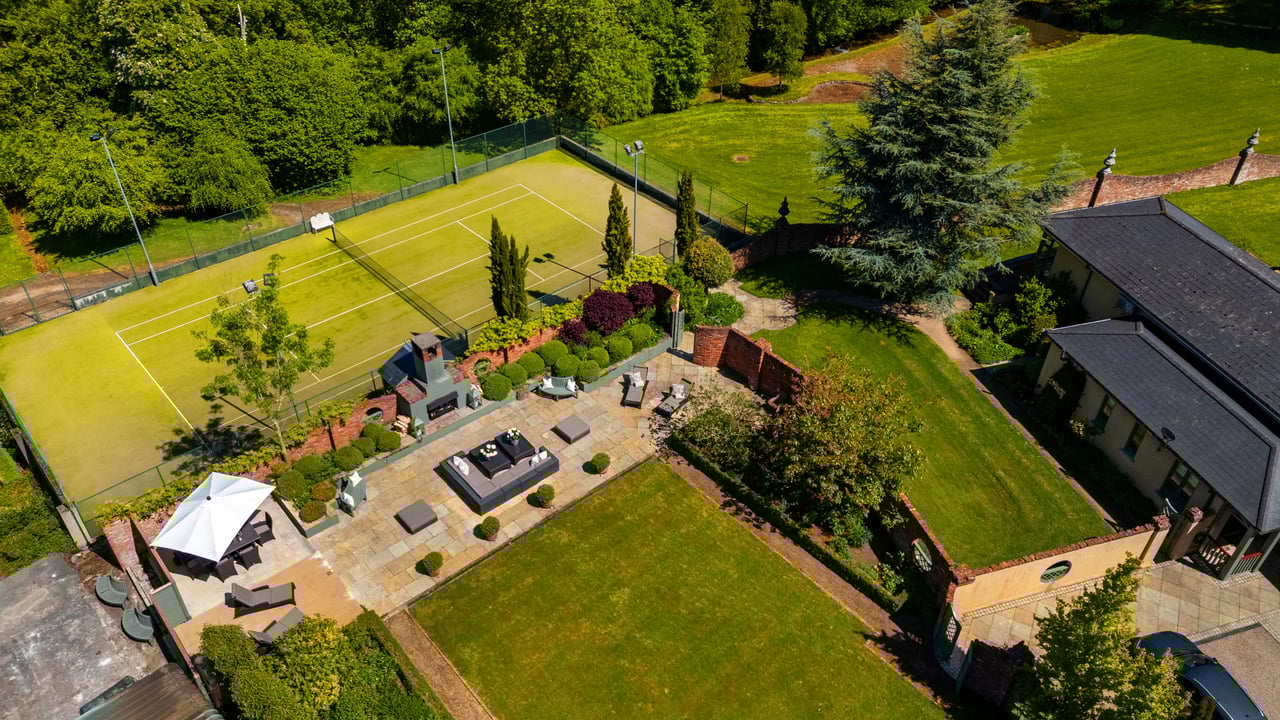 Competitive Edge: 4 Premier Properties with Private Tennis Courts