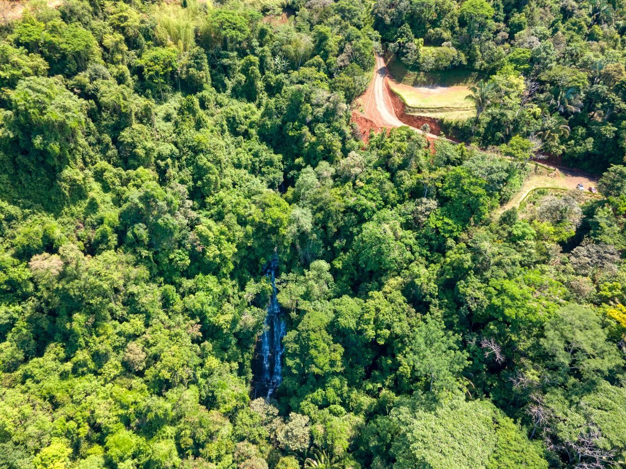 Waterfall Ocean View Land, Dominical, Puntarenas