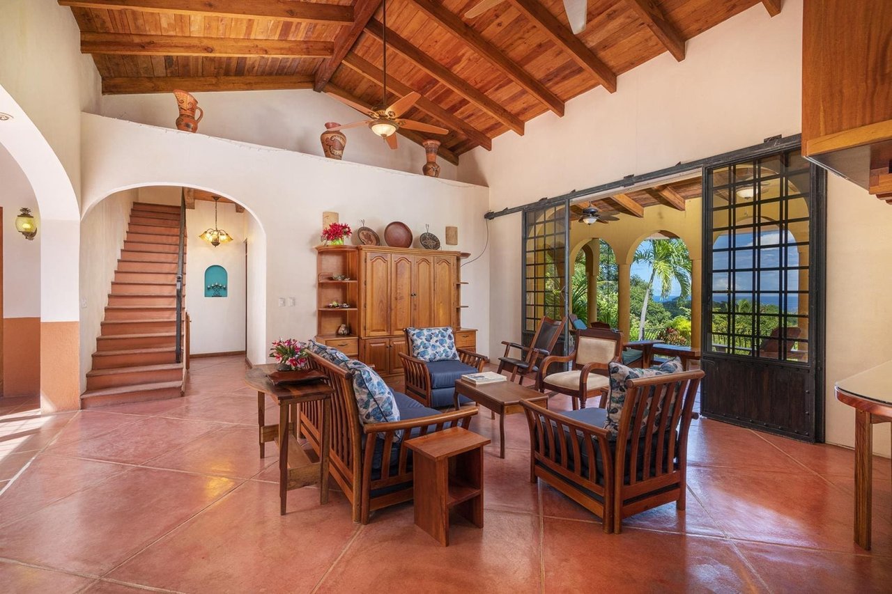 Colonial Mediterranean Ocean Villa, Nosara, Guanacaste