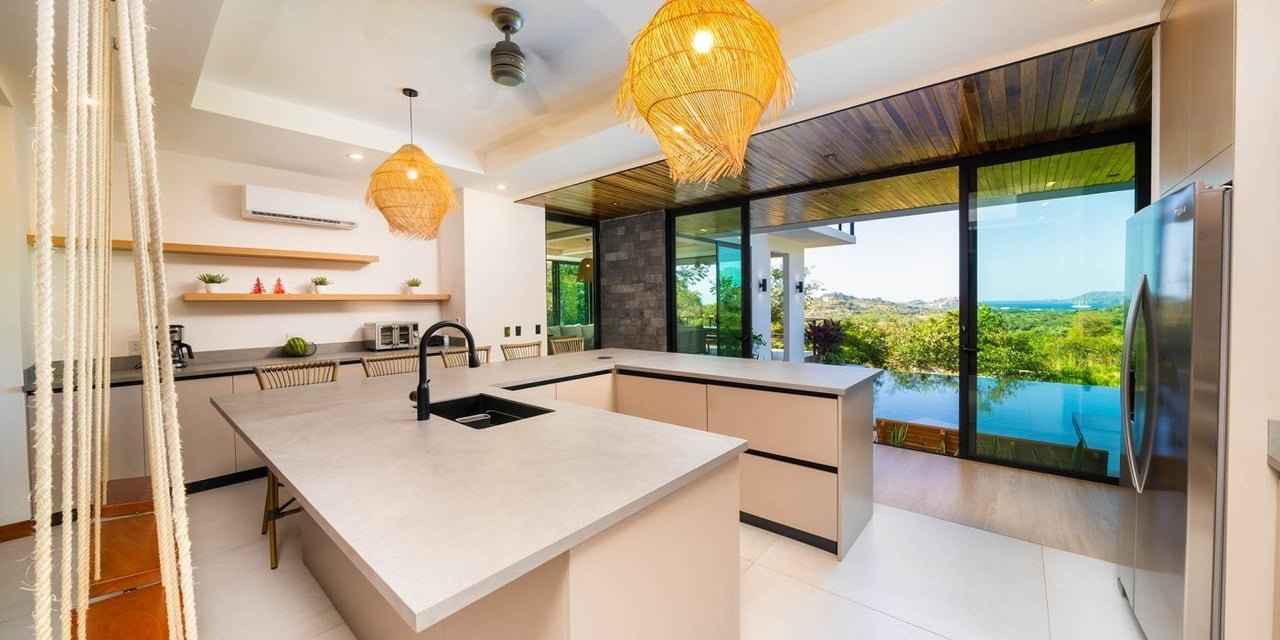 Modern Ocean View Masterpiece, Flamingo, Guanacaste