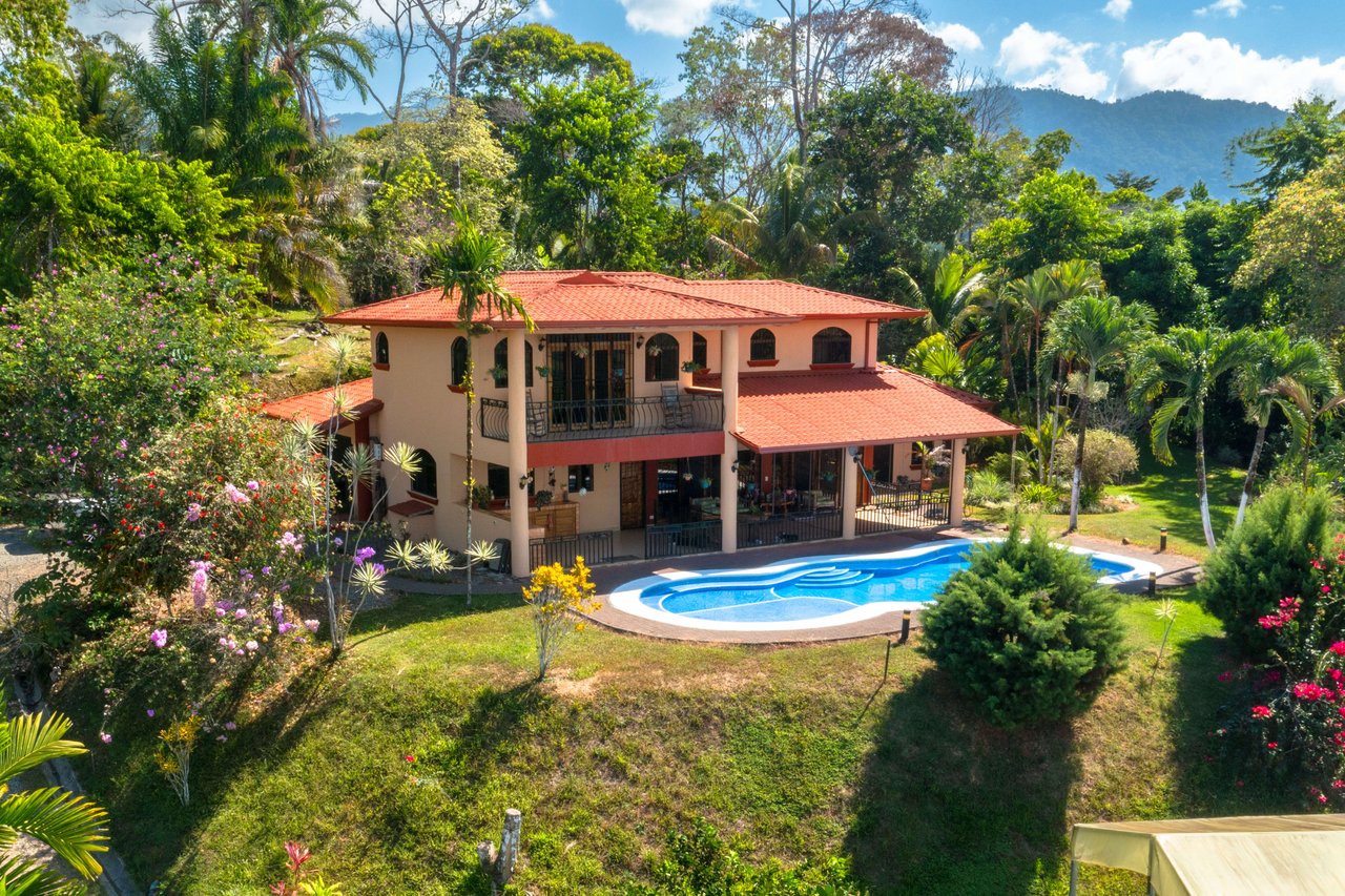 Platanillo Majestic Mountain and Ocean Views with Home on 5 Acres, 4 bedroom