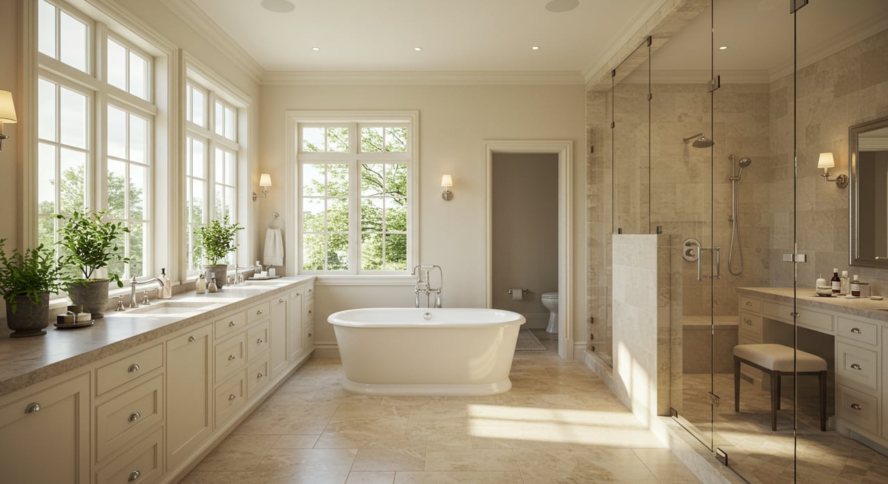 How to Stage a Luxury Bathroom to Sell Your Home (Even if It’s Not a Luxury Bathroom)