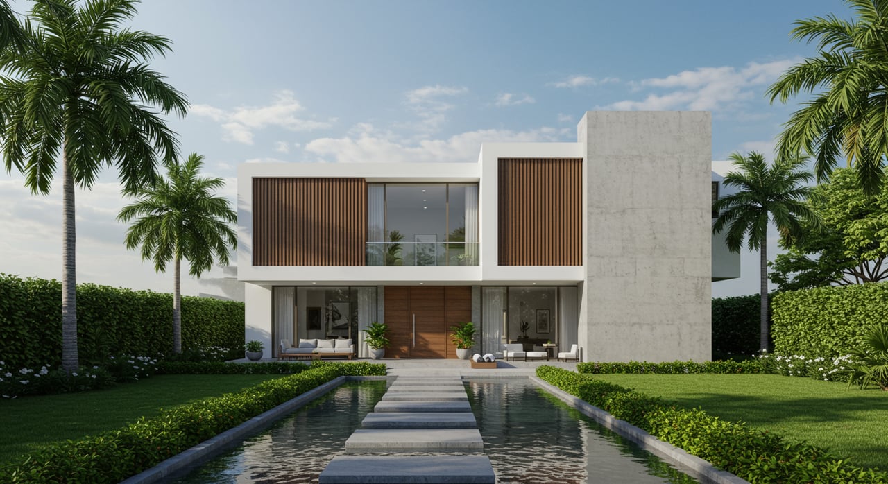 Modern Luxury in Bay Harbor Islands: 9737 W Broadview Dr