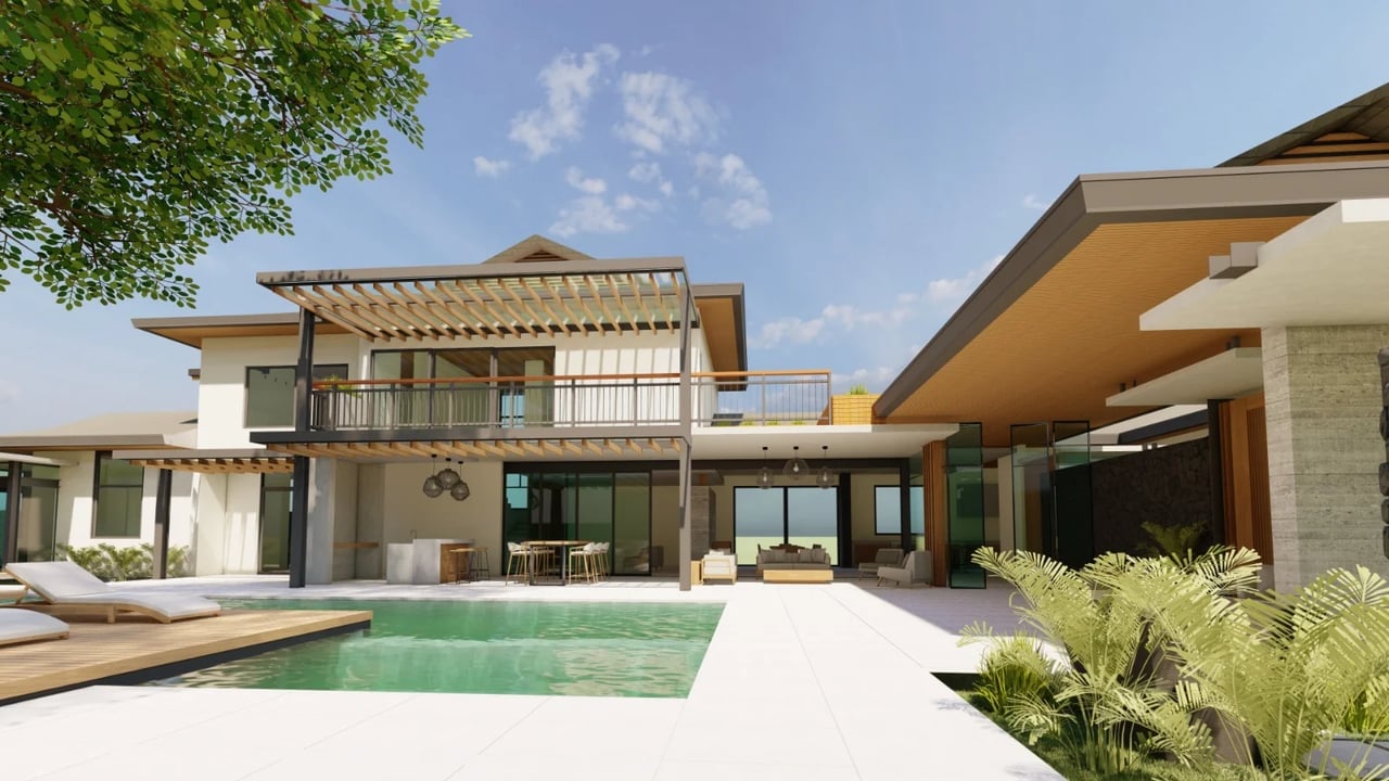 Coastal Lot with Guest Villa, Hacienda Pinilla, Guanacaste
