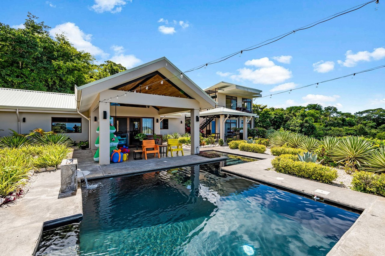 Panoramic Ocean View Home, Flamingo, Guanacaste