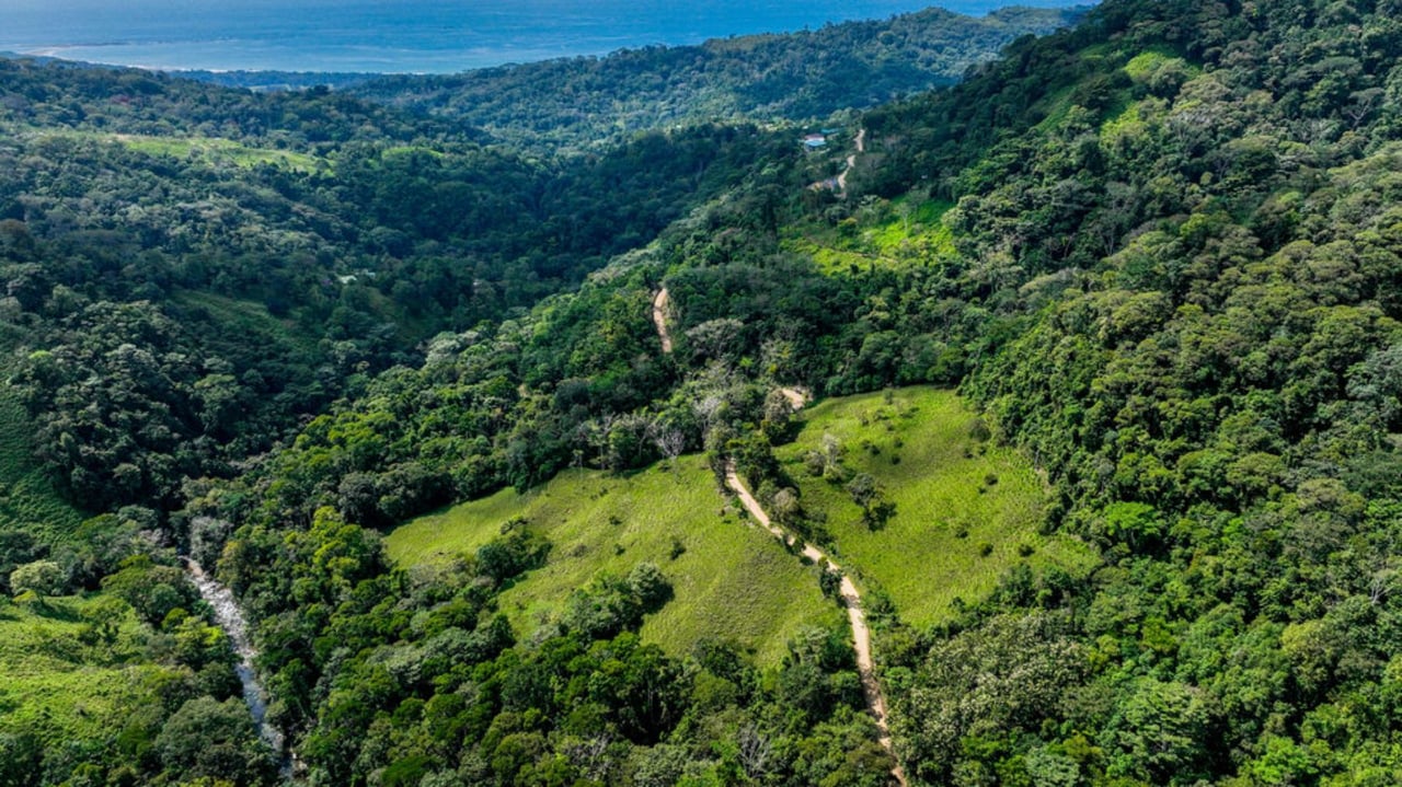 Waterfall Riverfront View Land, Uvita, Puntarenas