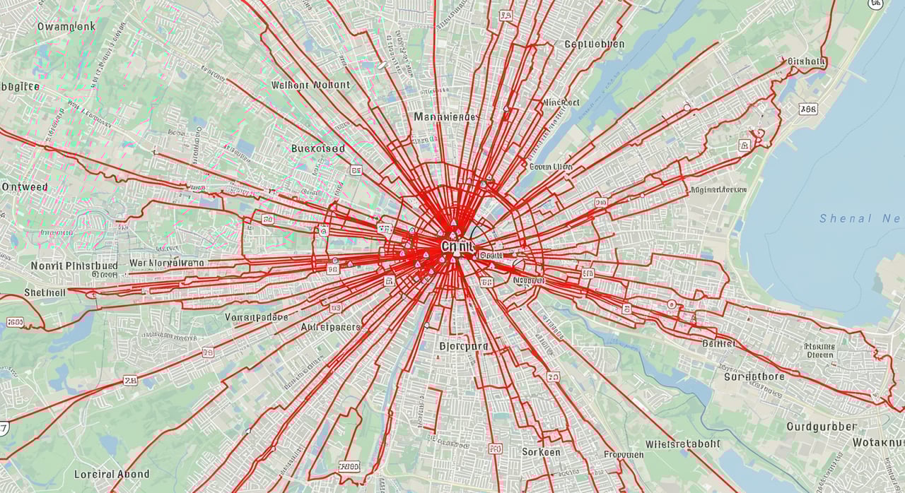 A Little Denver History for Ya…this Is What Thousands of Years of Denver Traffic Looks Like