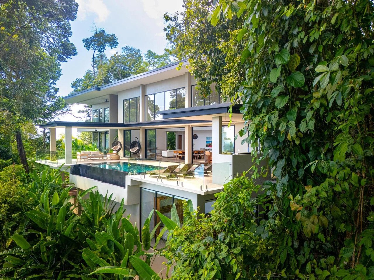 Whale Tail View Ridgetop Home, Uvita, Puntarenas