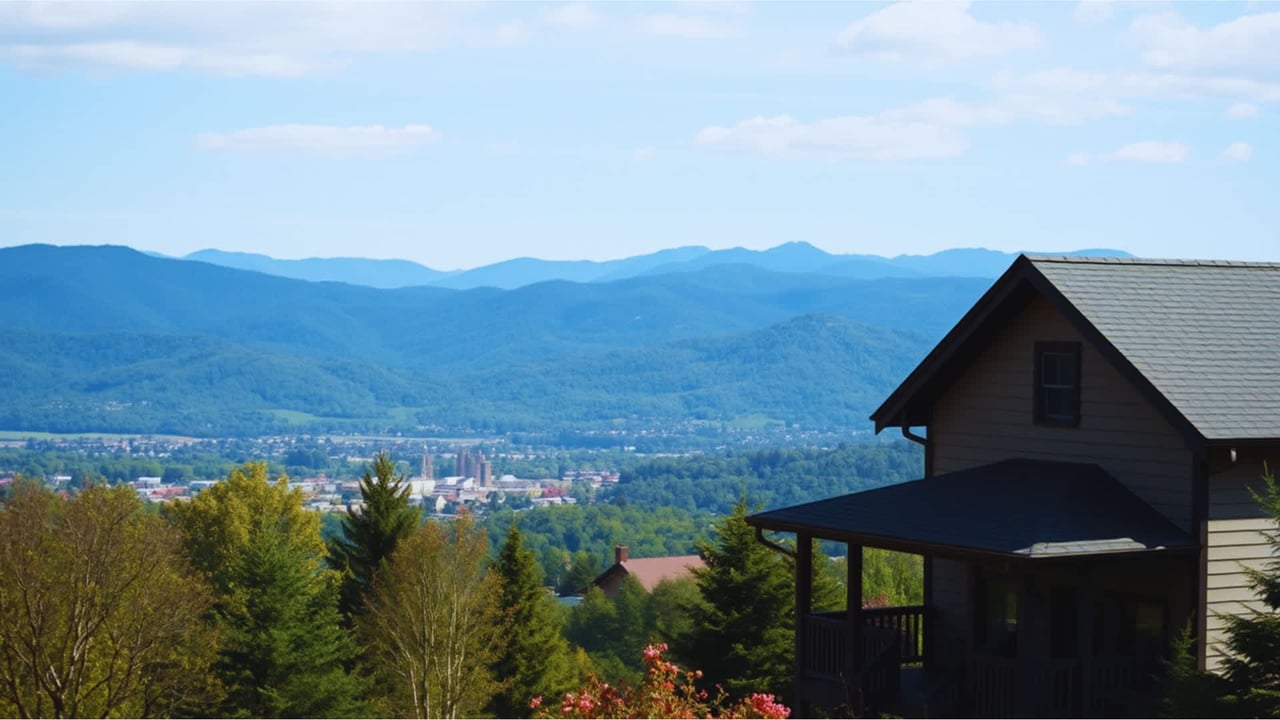 Perfect Balance: Peaceful Mountain Living Near Asheville 