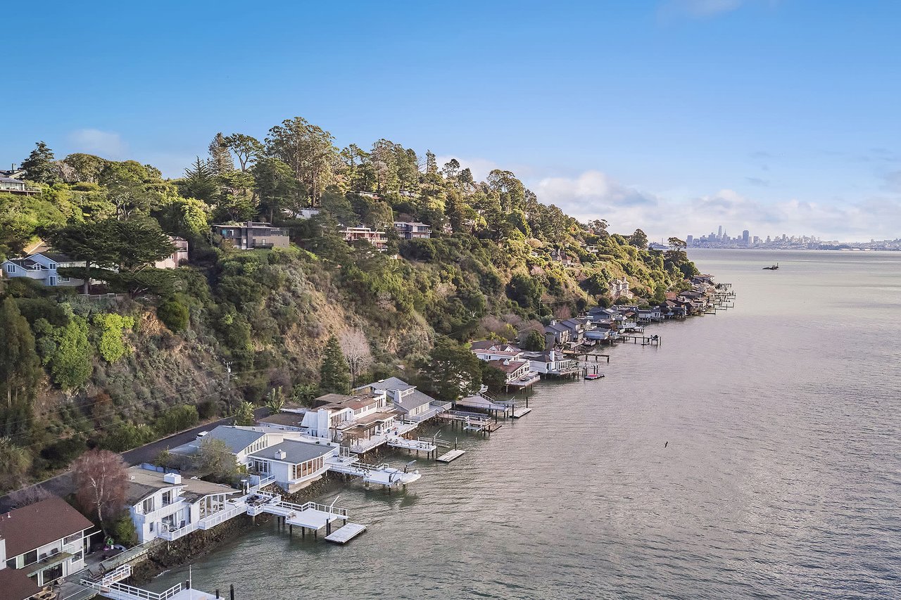 Waterfront Golden Gate View Home with Private Pier- Represented Buyer