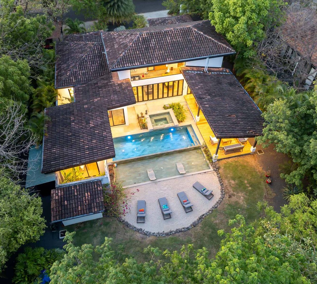 Modern Beachwalk Villa, Hacienda Pinilla, Guanacaste