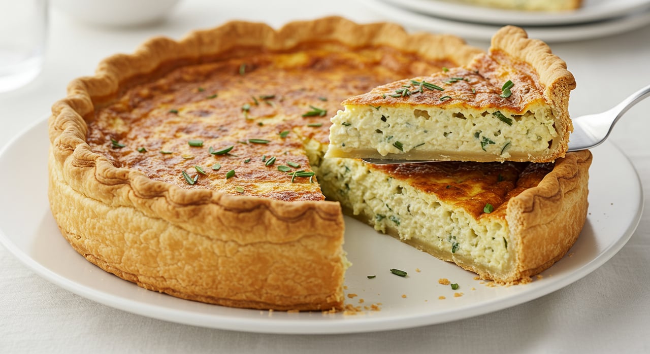 Kiki's Quick & Easy Broccoli Cheese Quiche