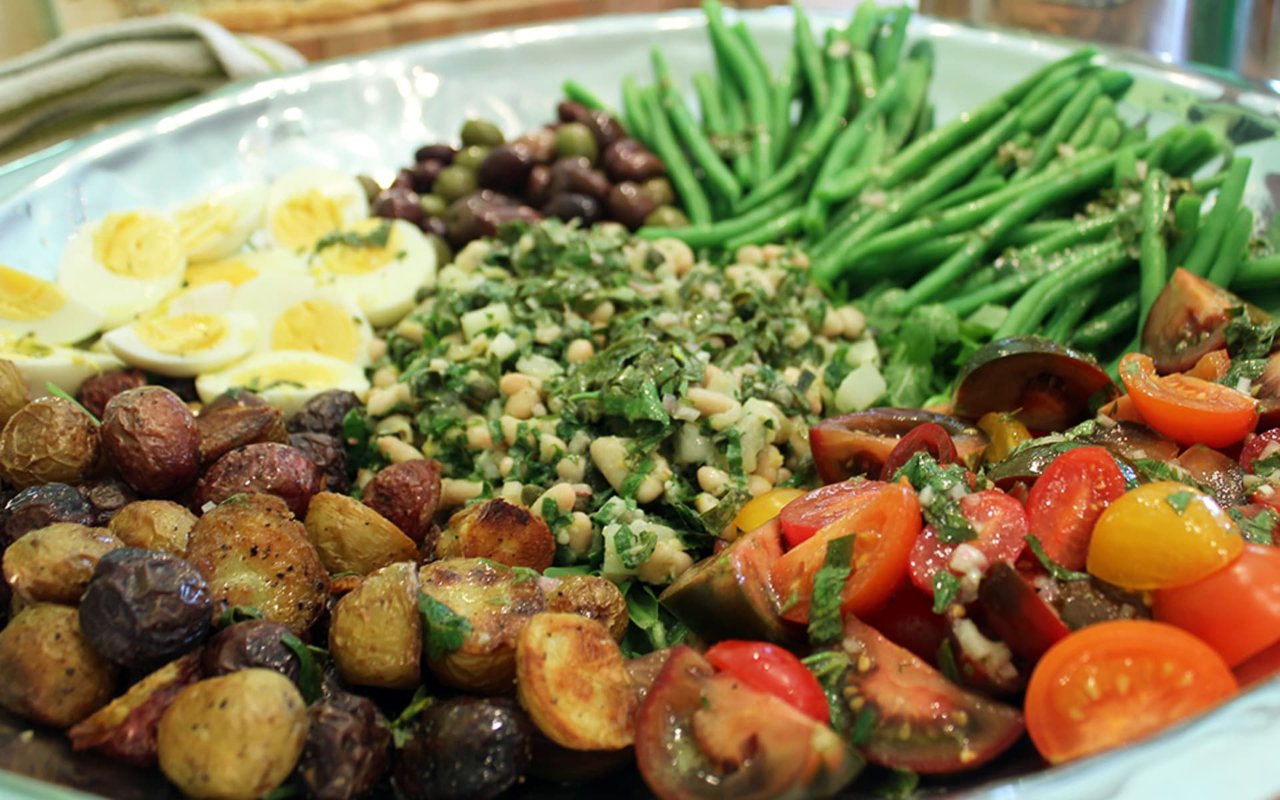 Vegetarian Niçoise Salad