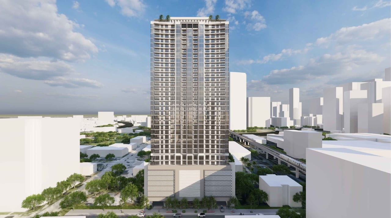 Menesse Brickell has gained FAA approval for its proposed 39-story height (Dec 2023)