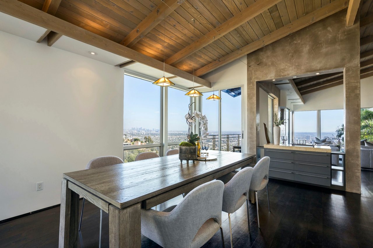 Sunset Strip Architectural with Jetliner Views