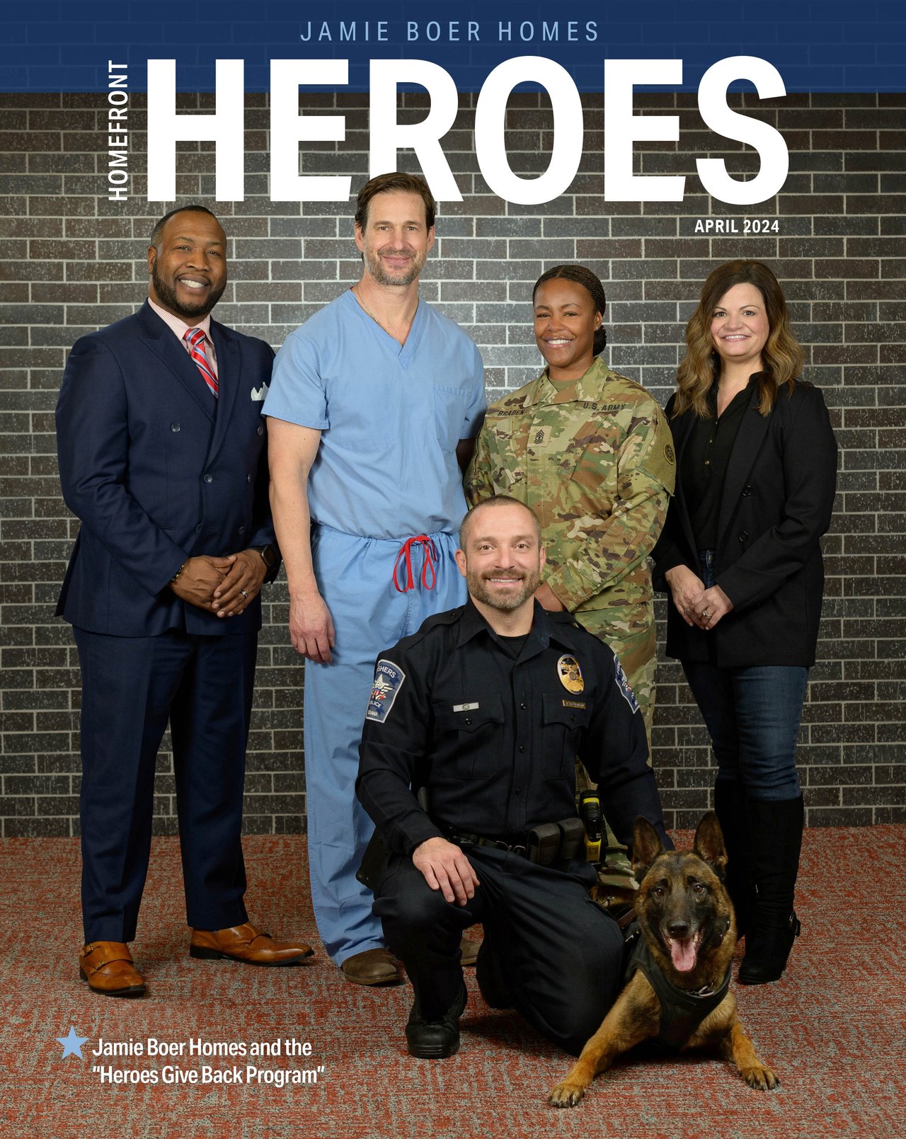 We are excited to announce the first edition of the JBH Homefront Heroes Magazine