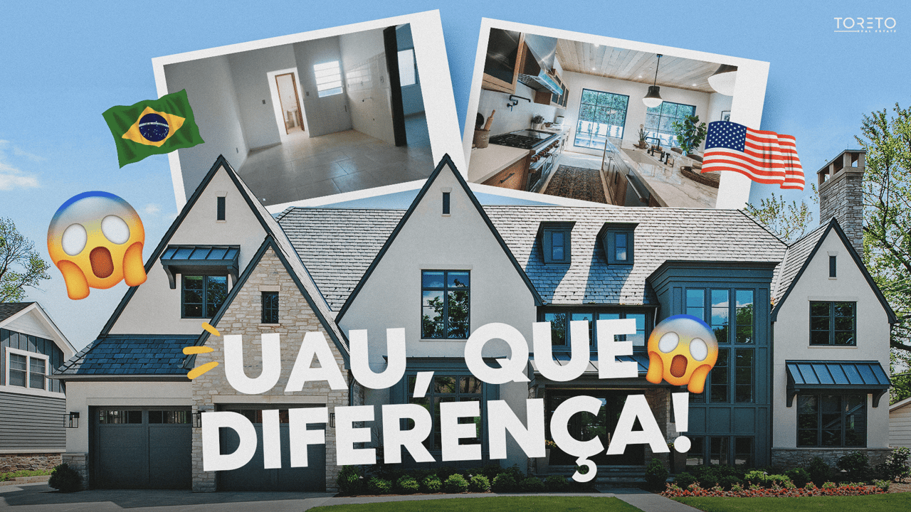 Diferenças entre a Entrega de Casas: Brasil vs. EUA