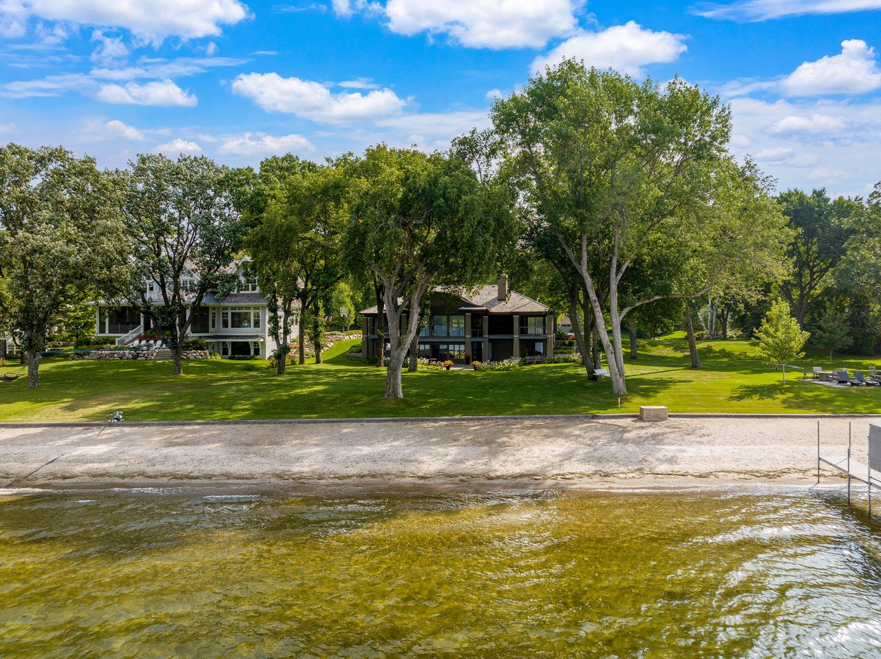 A Build Site on Lake Minnetonka's Finest Stretch of Beach