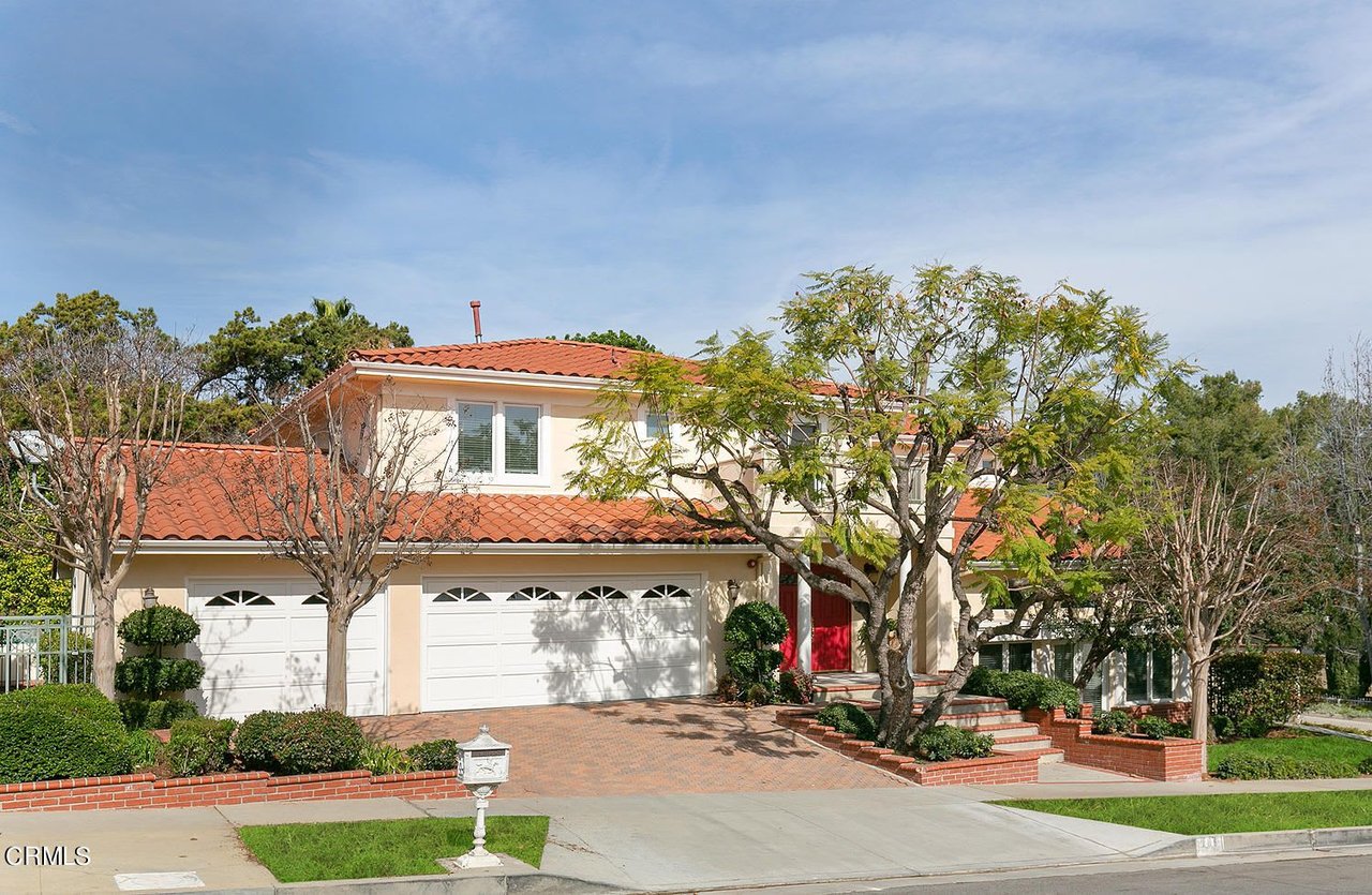 Beautiful Custom Home in Prestigious Monterey Hills Area of South Pasadena